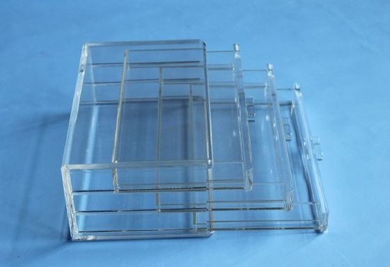 Quick Delivery Acrylic Jewelry Box With customer's Logo