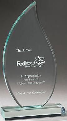 Tree Leaves Shape Acrylic Craft With Quick Delivery