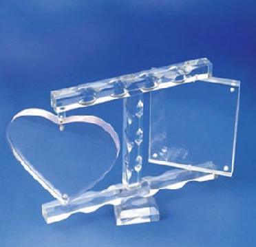 Apple Shape Clear Acrylic Crafts With Reasonable Price
