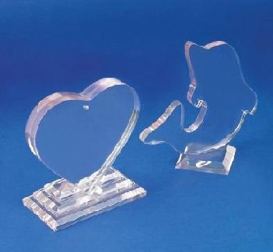 Apple Shape Clear Acrylic Crafts With Reasonable Price