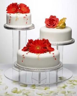 Beautiful Shape Acrylic Cake Stand Acrylic Displays