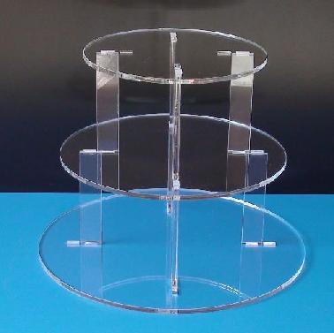 Beautiful Shape Acrylic Cake Stand Acrylic Displays