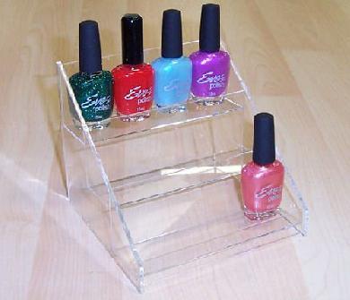 Acrylic Nail Polish Holder Acrylic Displays With  Beautiful Shape