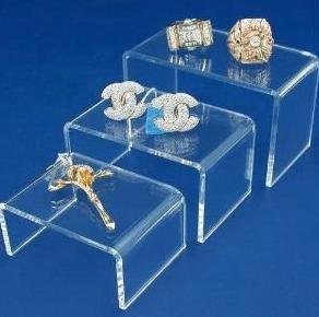 Acrylic Riser Acrylic Displays With Customer's Logo