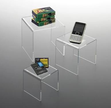 Acrylic Riser Acrylic Displays With Customer's Logo