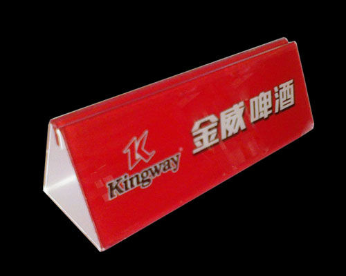 Restaurant Acrylic Menu Holders With PE bag