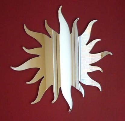 Beautiful Shape Acrylic Mirror Sheets With Customer's Design