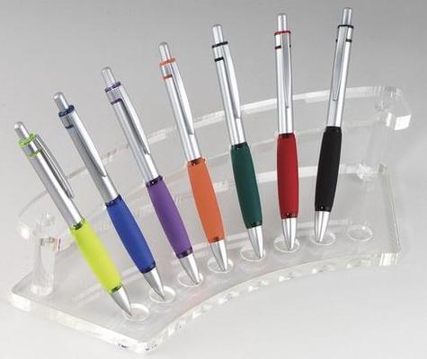 Clear acrylic pen holder