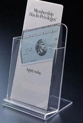Exquisite Design Literature Display Stand Acrylic Organizer