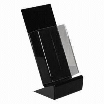 Transparent desktop display acrylic photo frame