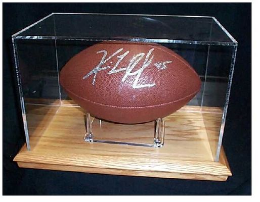 fashion leather medal display box,acrylic display box with lock,football case