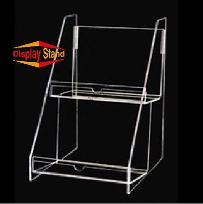 ACRYLIC Frame/Magazine Floor Display Holder