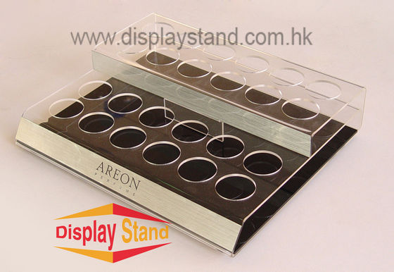 Eco friendly POP Acrylic Display Unit with Cake Style for Comestic Advertising