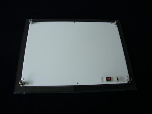A3 LED Acrylic Photo Frames , Wall Mount Plastic Picture frame