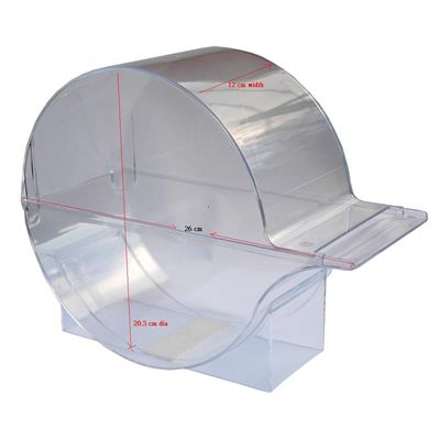 Wall Mounting Acrylic Tissue Box ，Acrylic Napkin Holder Eco-Friendly