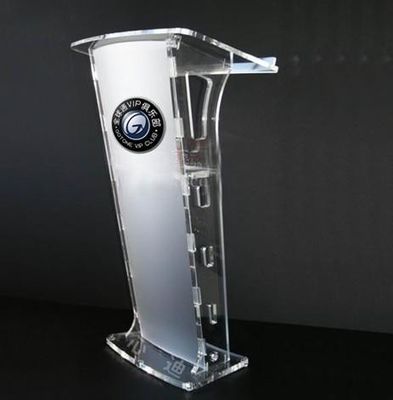 Modern Acrylic Jewelry Display Case And Clear Acrylic Lectern Stand