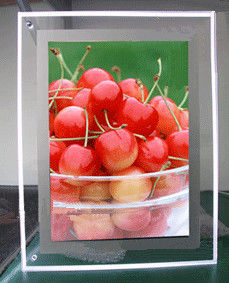 Beautiful Household Acrylic Photo Frames Brochure Holder 120*2200*200mm
