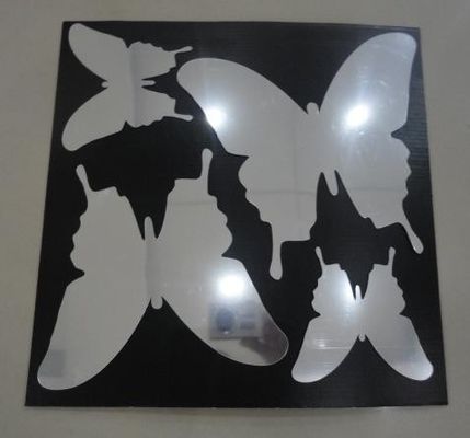 Light Weight Silver Mirror Acrylic Sheet Durable For Interior Decoration