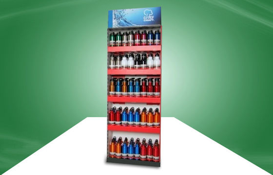 Two side show  Cardboard Free Standing Display Units  For Home