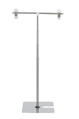 Iron Base Ratail POS Sign Holder 220 - 800mm Height , Price Tag Holder Clip