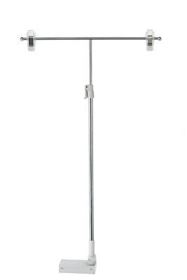 Store Shelf Metal Magnetic Sign Holders , Adjustable Height Pop Display Stand