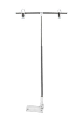220-800mm Metal Base Pop Poster Magnetic Sign Holders With Two Wire Clips