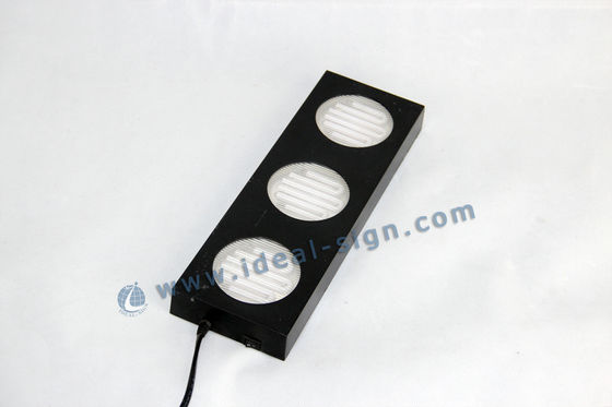 LED Acrylic Liquor Bottle Display Standing / Glorifier PS Injection Plastic Case