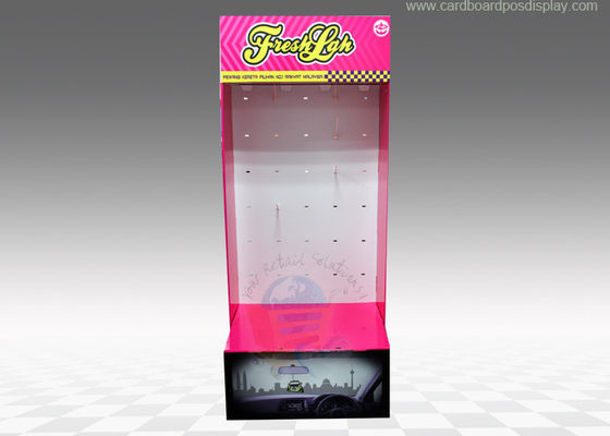 Rectangle Sidekick Display Stand , Wall-mounted corrugated pop displays