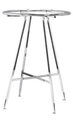 Supermarket Clothing Display Racks With Round Tube for Commercial Malls