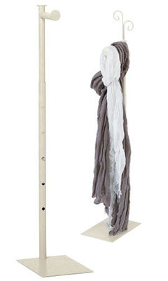 Ivory Counter Merchandise Clothing Display Racks for Clothing Shop