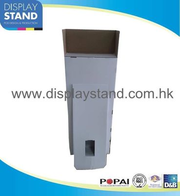 Floor CD Stand Cardboard Display Stands with Pockets For Music CD Disks