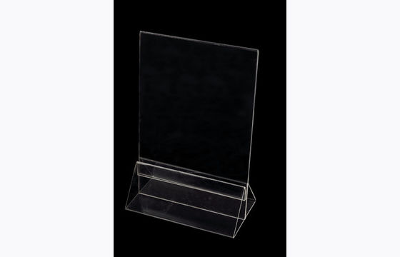 Clear Acrylic Sign Holder Display