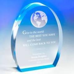 Tree Leaves Shape Acrylic Craft With Quick Delivery