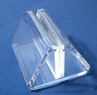 Transparent Acrylic Table Menu Holders With Beautiful Shape