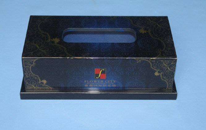 Elegant Design Hotel Acrylic Boxes With Customer's Logo
