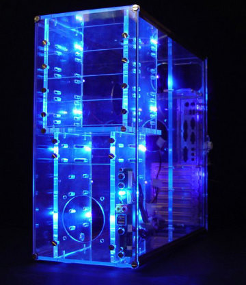 clear Transparent ACRYLIC CASE for packing jewelry