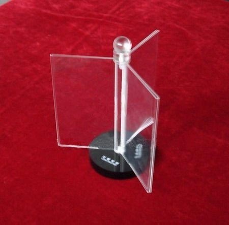 3 Page Rotatable Acrylic Menu Holder A4 Menu Display Stands