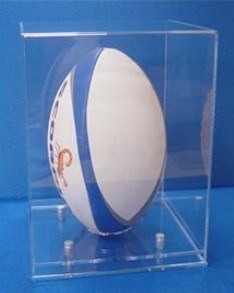 Football display cases acrylic showcase acrylic showcase with key lock display box acrylic showcase