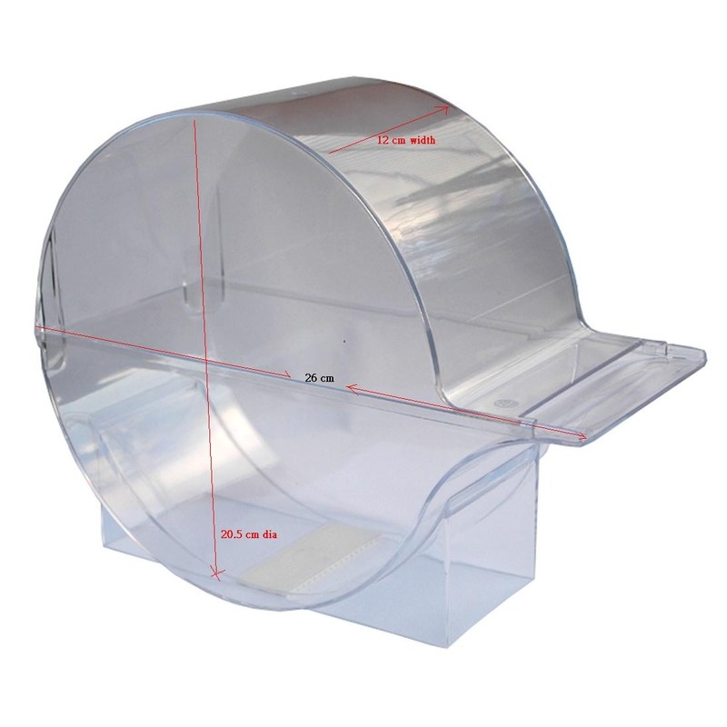 Wall Mounting Acrylic Tissue Box ，Acrylic Napkin Holder Eco-Friendly