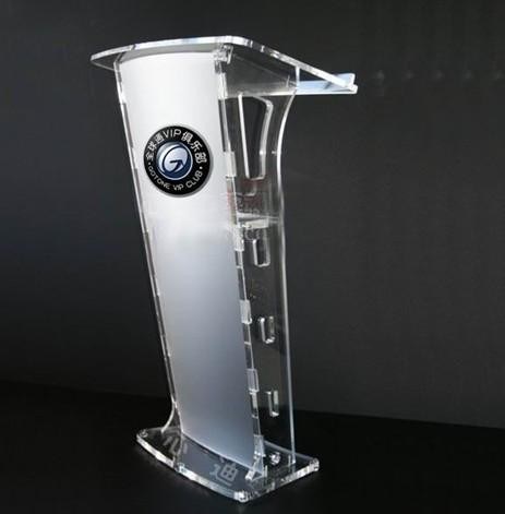 Modern Acrylic Jewelry Display Case And Clear Acrylic Lectern Stand