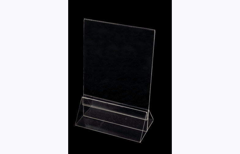 Clear Acrylic Sign Holder Display